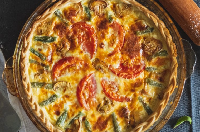 Quiche de verduras sobrantes