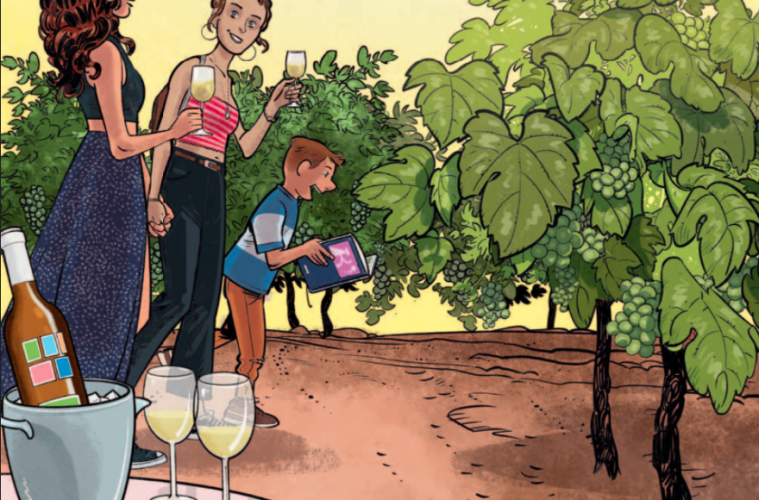 Nueva edición de Txakomic, txakoli y cómic