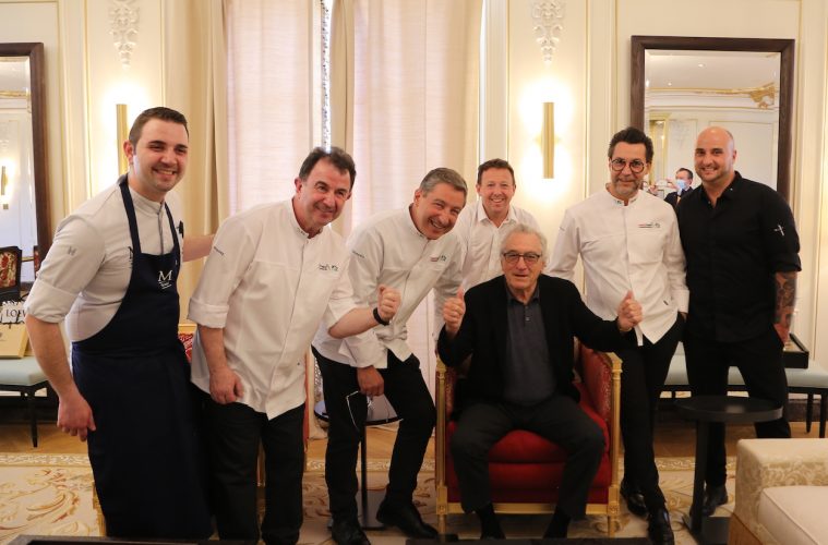 Robert De Niro ‘se cobra’ el ‘menú impagable’ ofrecido por Madrid Fusión