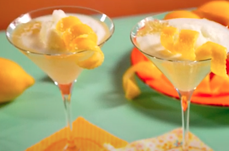Granizado de limón con melón
