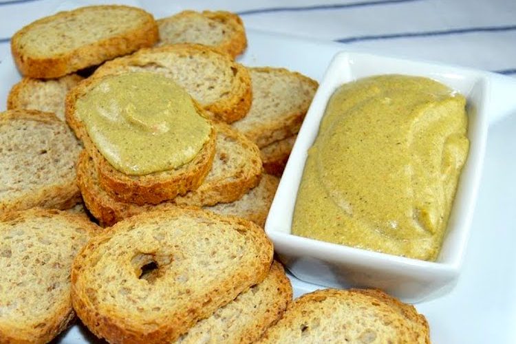 Paté de mejillones sobrantes con verduras