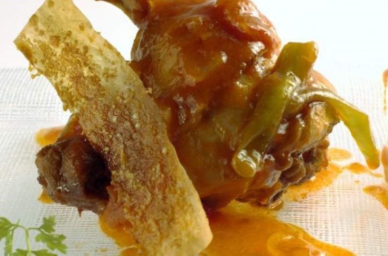 Pollo al chilindrón