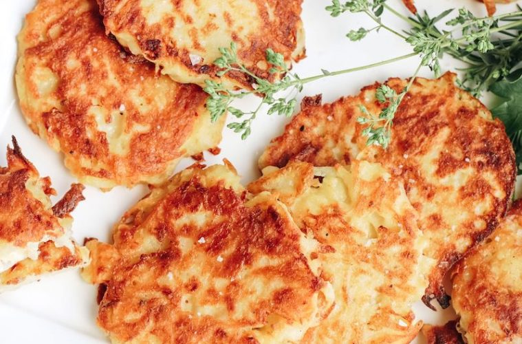 Rösti con patatas y verduras sobrantes