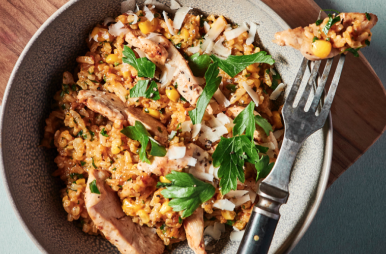 Estofado de sobras de arroz