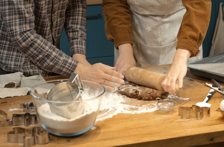 Showcooking en A Coruña del actor Luis Tosar y la chef Lucía Freitas