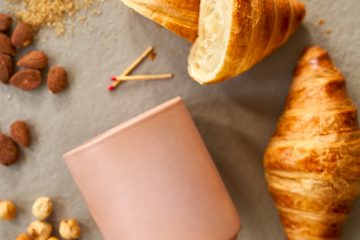 Velas con un evocador aroma a croissant de París