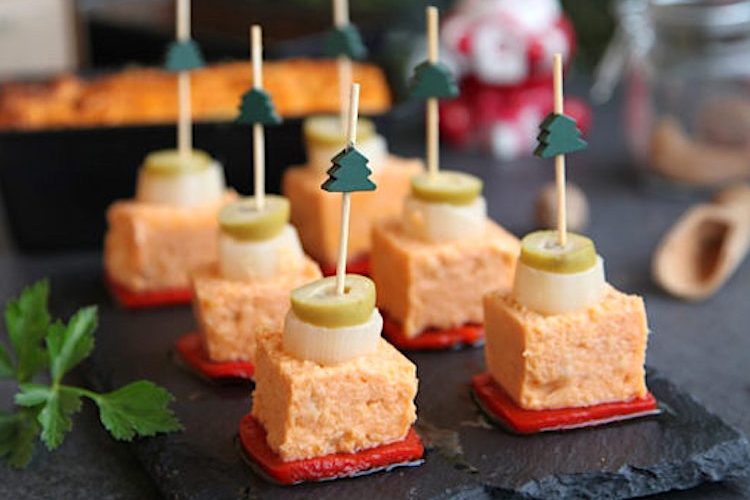 Taquitos de pastel de cabracho