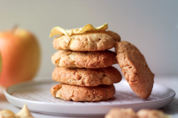 Galletas de manzana y jengibre