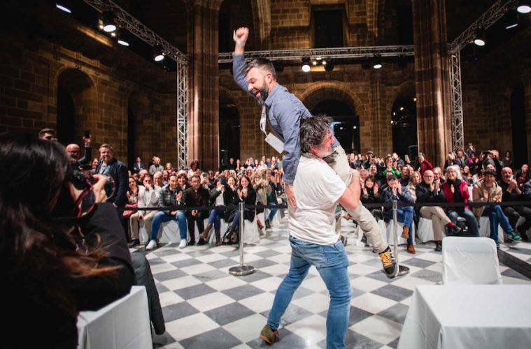 La pareja ganadora de los 30000 euros del Premio Vila Viniteca de Cata Por Parejas