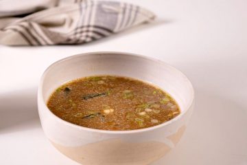 Sopa miso de atún rojo