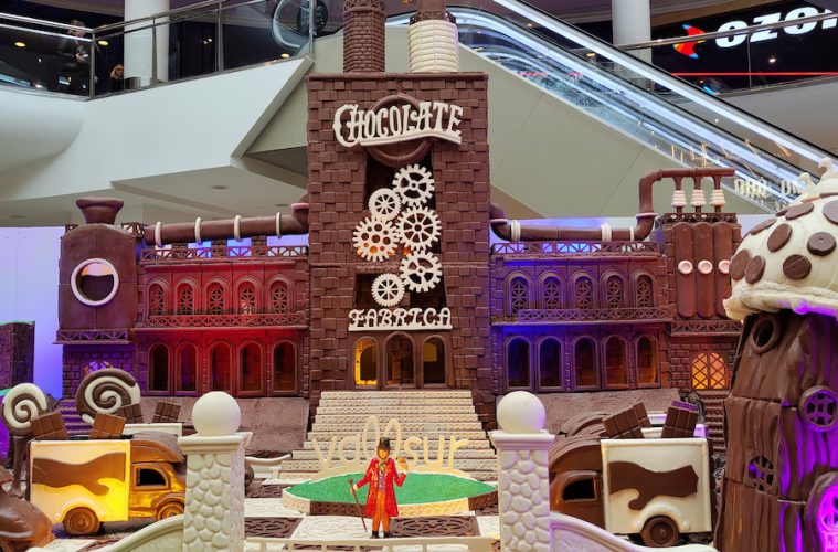 Valladolid acoge La Fábrica de Chocolate, gran exposición con 4500 kilos de chocolate