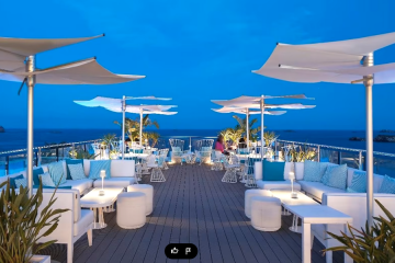 Cada vez más preferimos los restaurantes con terraza o roof top - Foto Sky Bar Hotel MIM Ibiza
