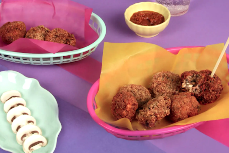 Croquetas de champiñones