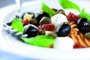 Pasta fresca al dente con aliño italiano al Vinagre de Jerez - Foto Consejo Regulador