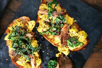 Revuelto de tofu y verduras sobrantes