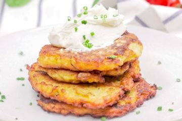 Tortitas de calabacín y patata