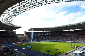 La final de la Eurocopa hizo que aumentaran casi al doble las visitas a apps de delivery - Foto Estadio Olímpico de Berlín