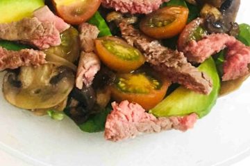 Ensalada veraniega de ternera