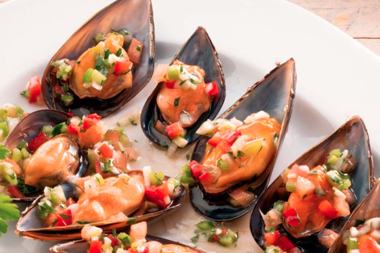 Mejillones vinagreta