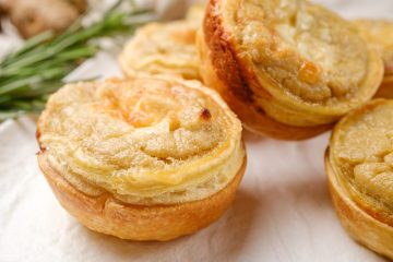 Miniquiches de tupinambo