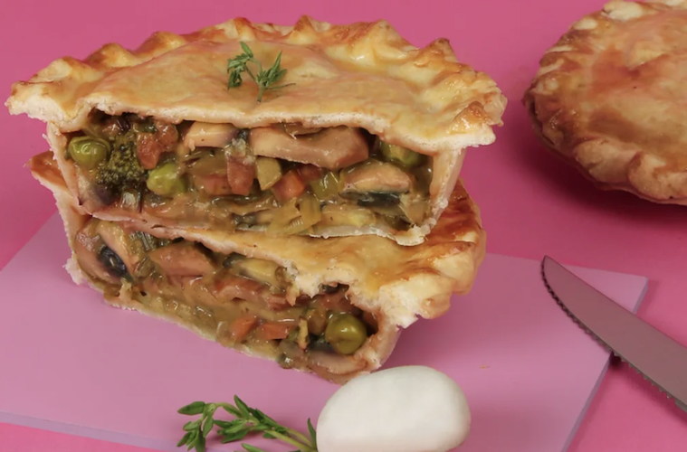 Pastel de champiñones
