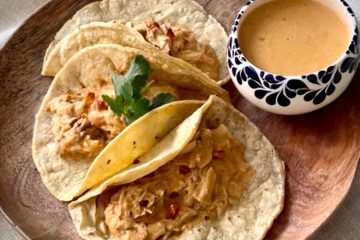 Pollo en crema de chipotle
