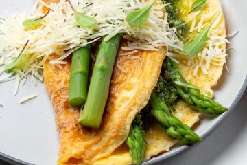 Tortilla de espárragos trigueros sobrantes