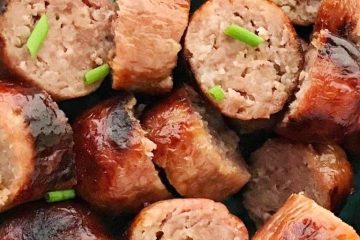 Bocaditos de salchicha a la cerveza