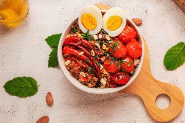 Ensalada de lentejas y cuscús