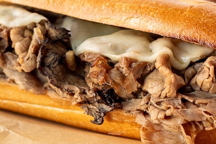 French Dip con restos de chuletón o lomo