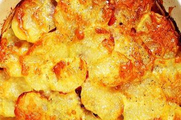 Pastel de patatas que nos interese ir acabando con bacon