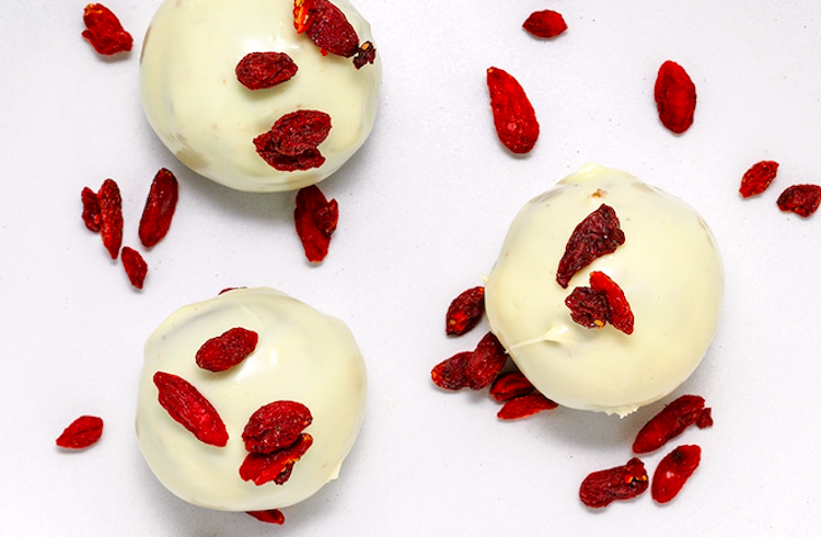 Trufas de galletas sobrantes o secas