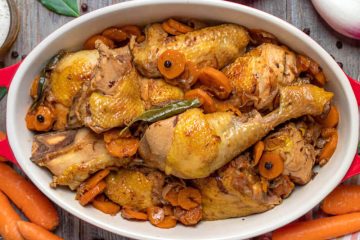 Pollo a la cerveza