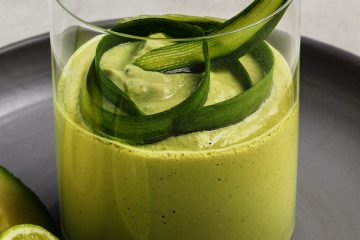 Batido verde detox con espinacas sobrantes