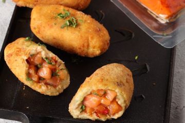 Croquetas de salmón fresco