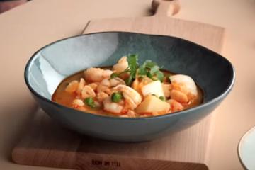 Garbanzos de ayer con sepia o calamar