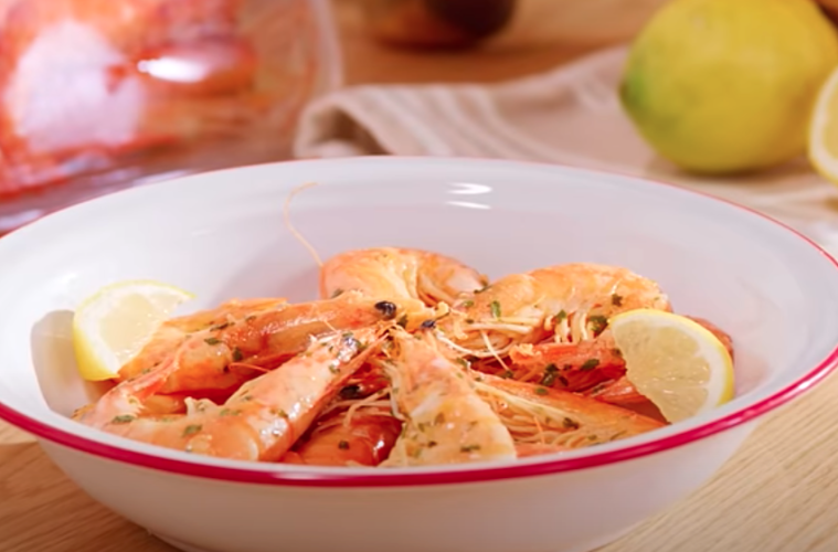 Langostinos al ajillo