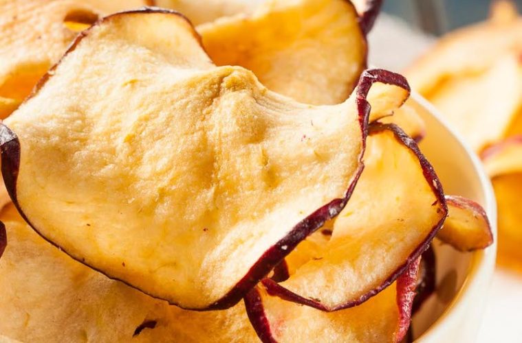 Chips de manzana