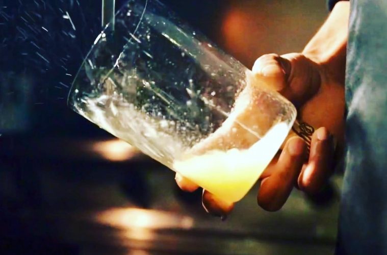Los mejores escanciadores de sidra de Asturias (Foto DOP)