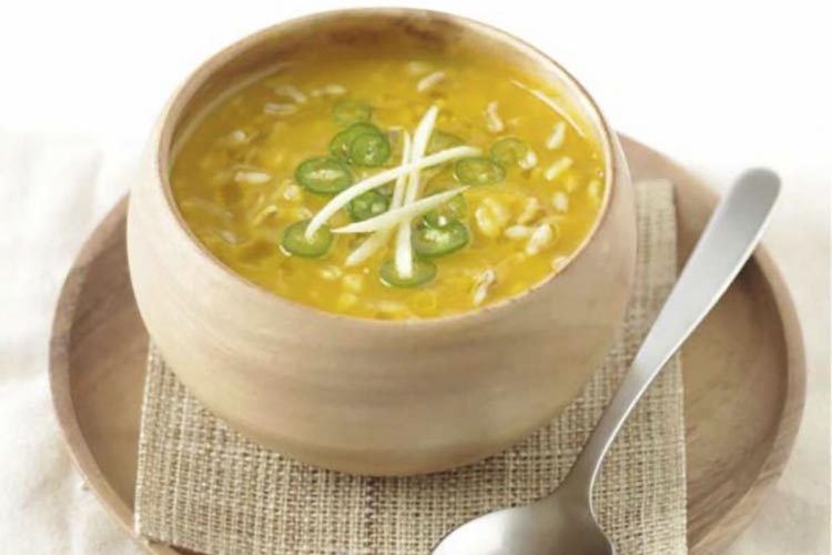 Sopa de calabaza sobrante