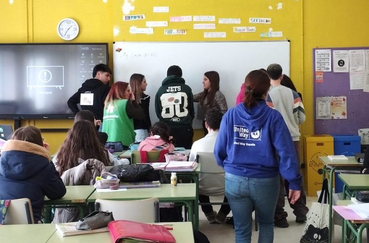 Objetivo, sensibilizar desde el aula sobre la relación entre hábitos alimentarios y cambio climático