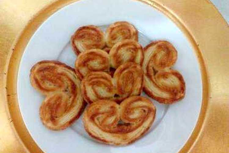 Palmeritas de hojaldre caseras