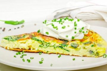 Tortilla con verduras sobrantes o que nos interese ir acabando