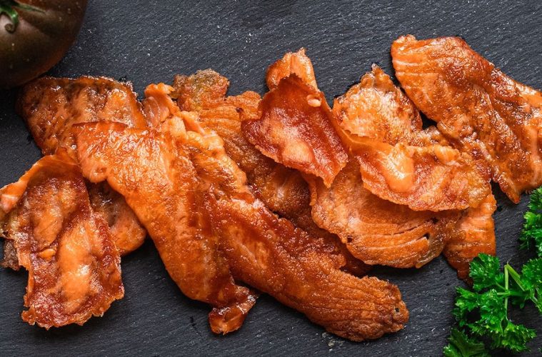 Productos del mar premiados en los Seafood Excellence Global Awards 2025 foto Bacon de trucha