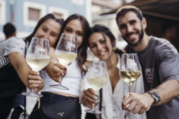 Fin de semana de txakoli, cocina y música en el Portugalete Txakolina Fest