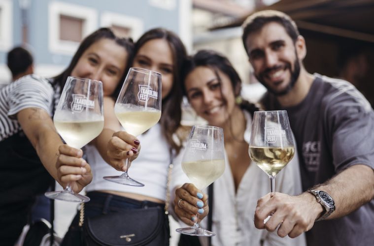 Fin de semana de txakoli, cocina y música en el Portugalete Txakolina Fest