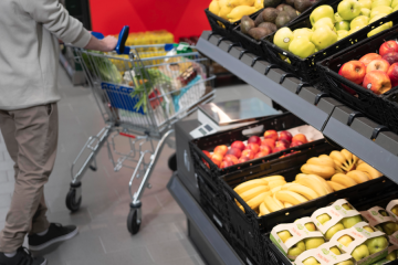 Frutas y verduras, lo que más ocupa en la cesta de frescos de los españoles (Foto ALDI)