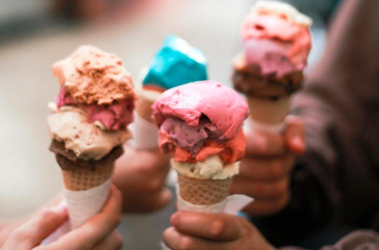 Helados que nos aportan frescor y felicidad