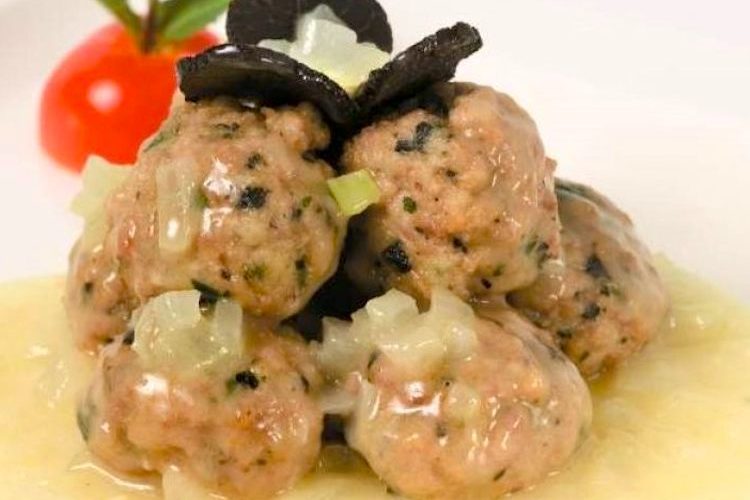 Albóndigas trufadas