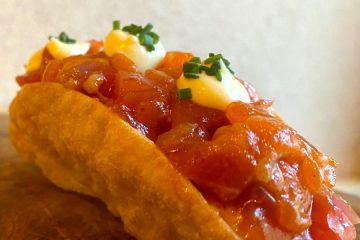 Las tapas ganadoras del Festival Vino Somontano 2025 (Foto primer premio)